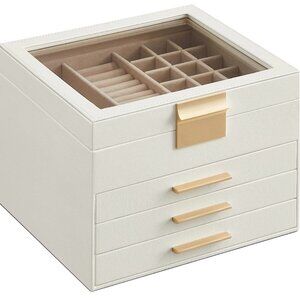 Songmics 4 Layer Jewelry Box